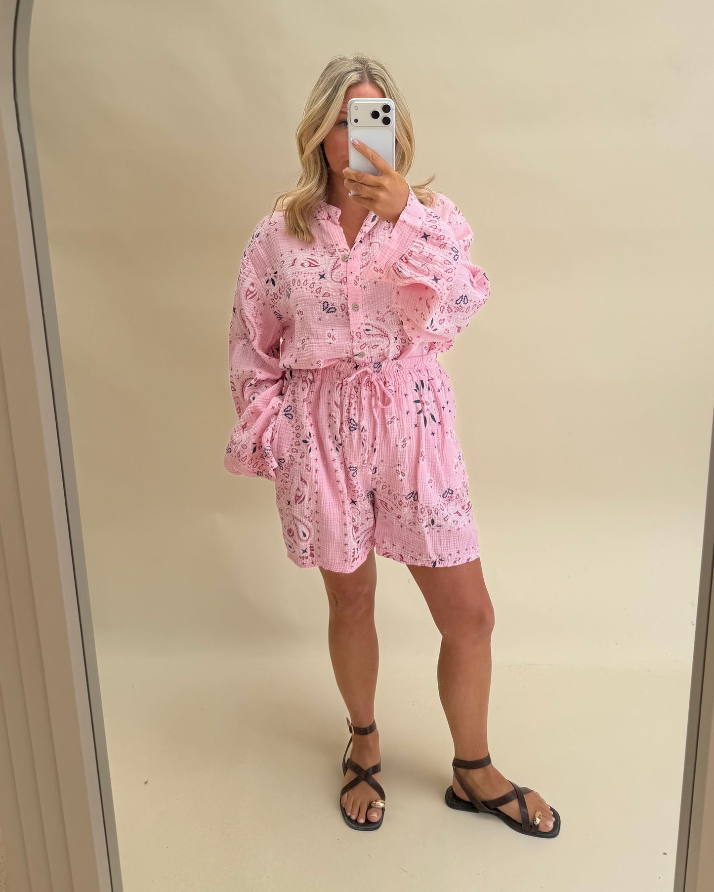 Bandana Short & Shirt Set