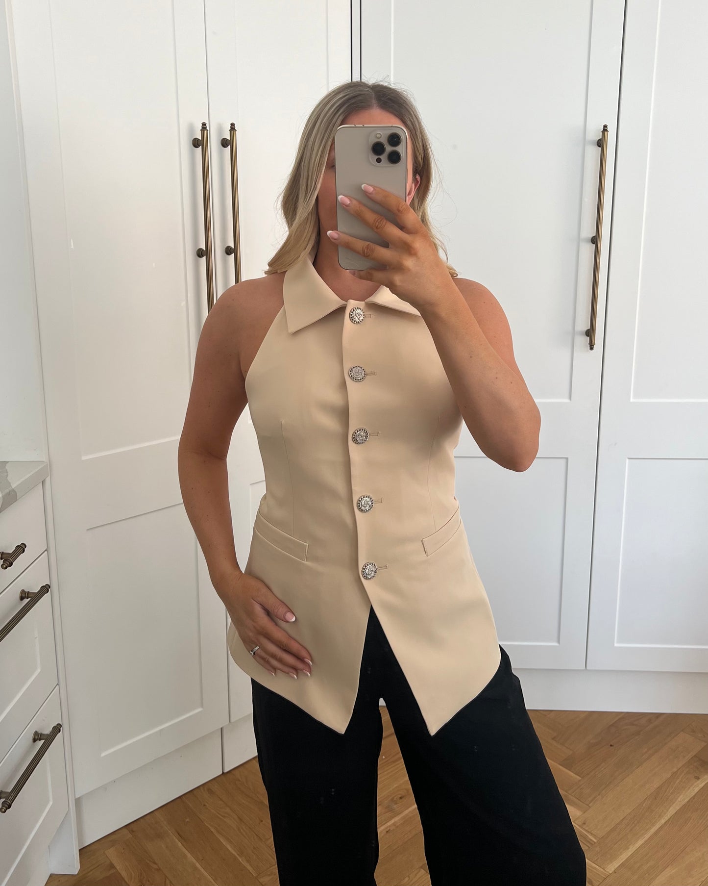 RACER COLLARED WAISTCOAT