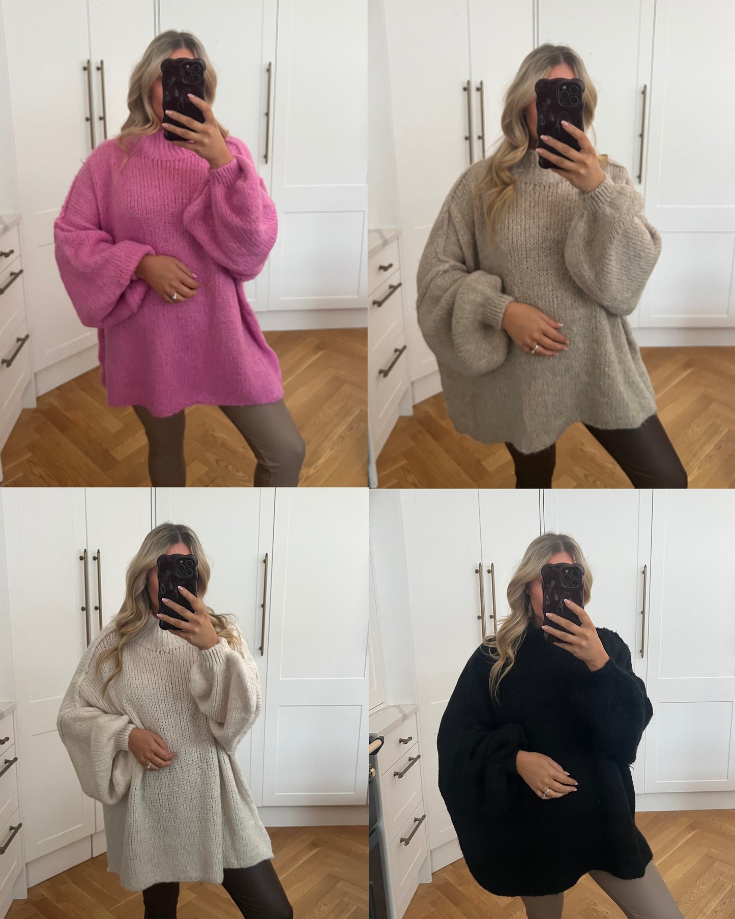 OVERSIZED WOOL JUMPERS