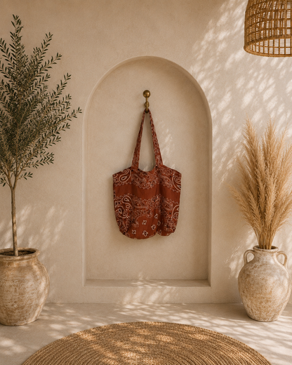 BANDANA COTTON TOTE BAG