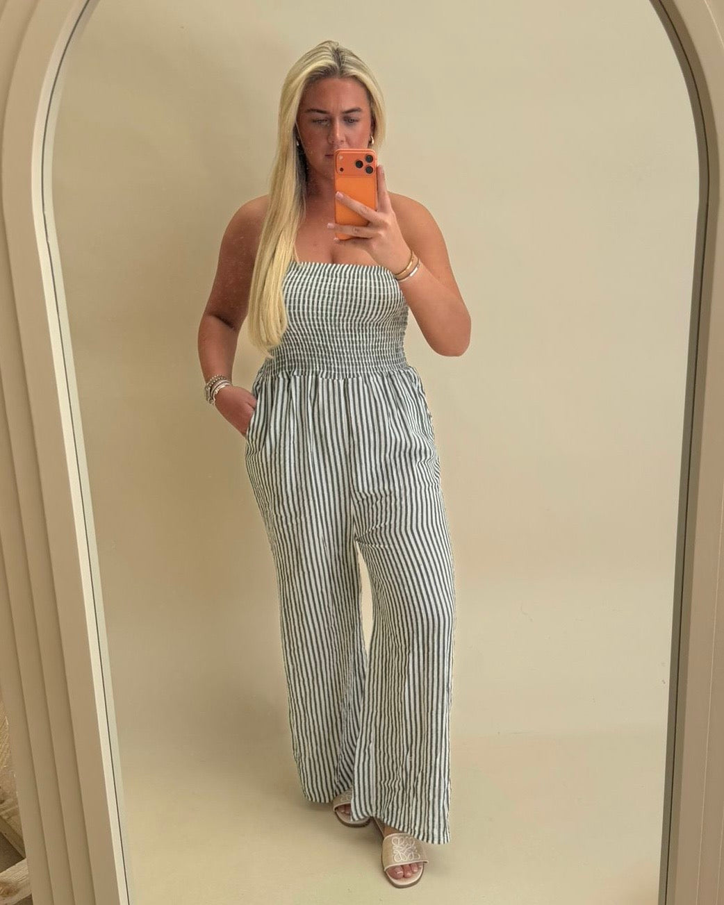BANDEAU JUMPSUIT 100% COTTON