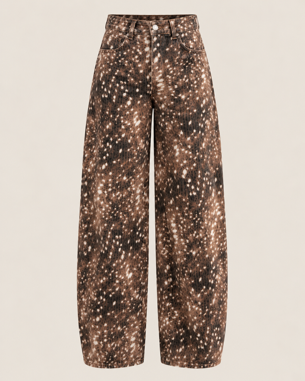 Bambi Fawn Barrel LegCotton Jeans (Size down)