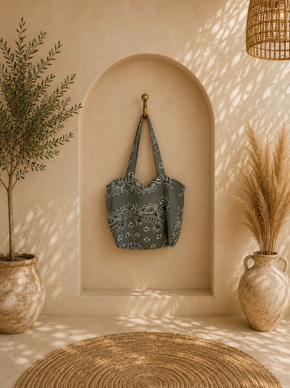 BANDANA COTTON TOTE BAG