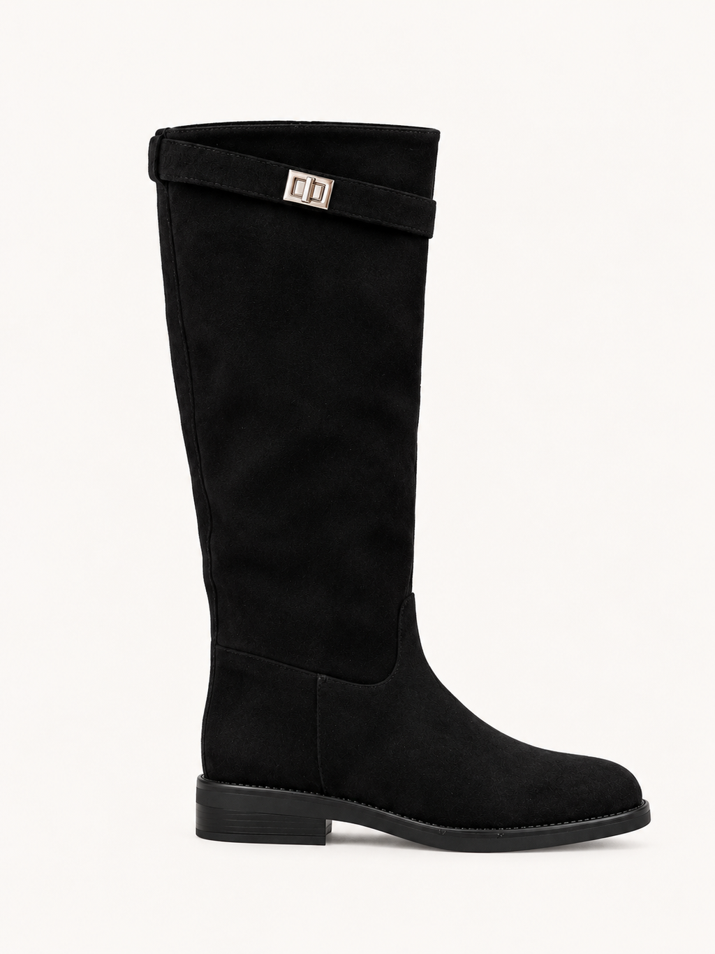 SUEDE KNEE BOOTS