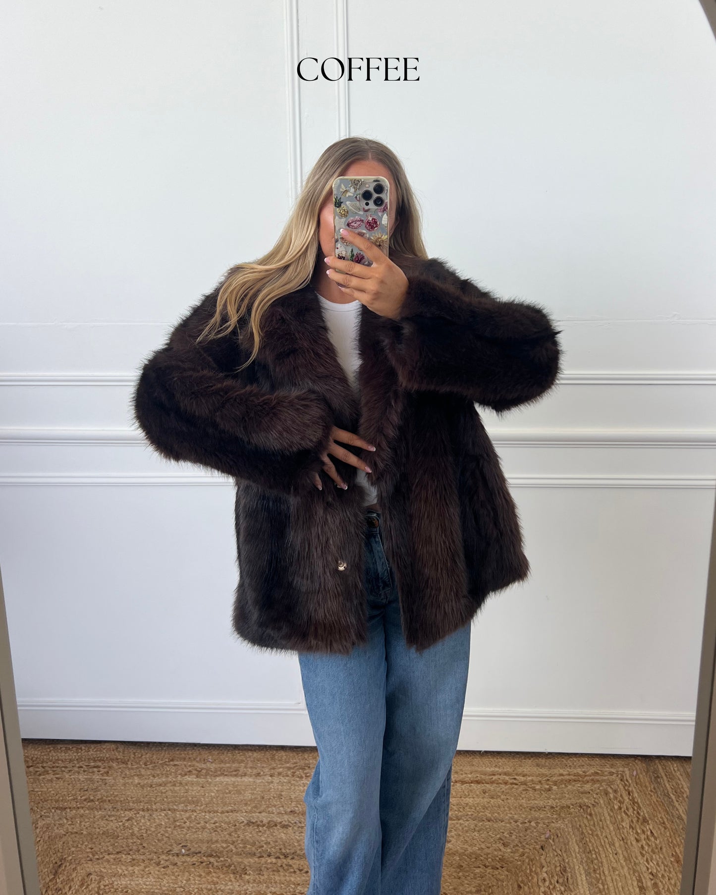 VINTAGE STYLE FAUX FUR