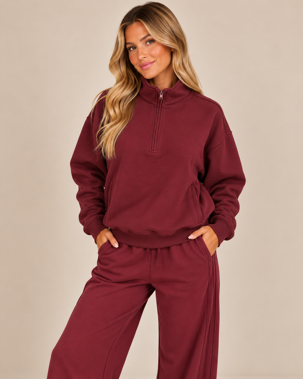 Penny Soft Touch Half-Zip Sweater