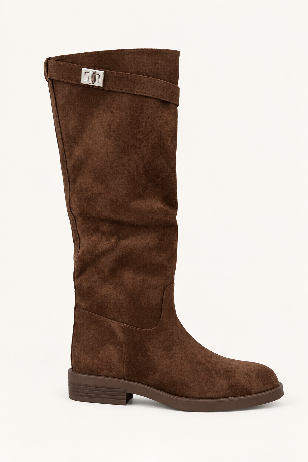 SUEDE KNEE BOOTS