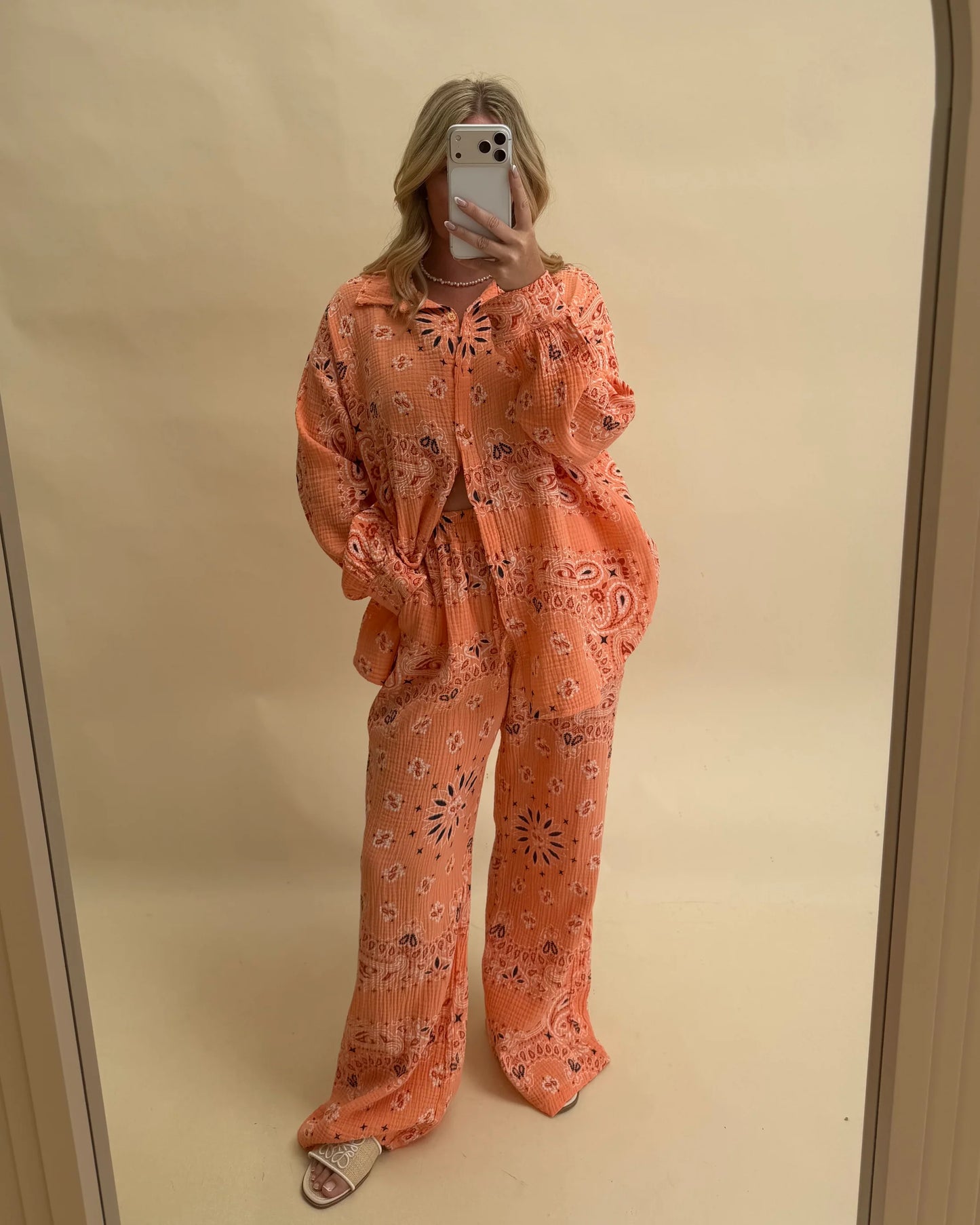 BANDANA PRINT SHIRT