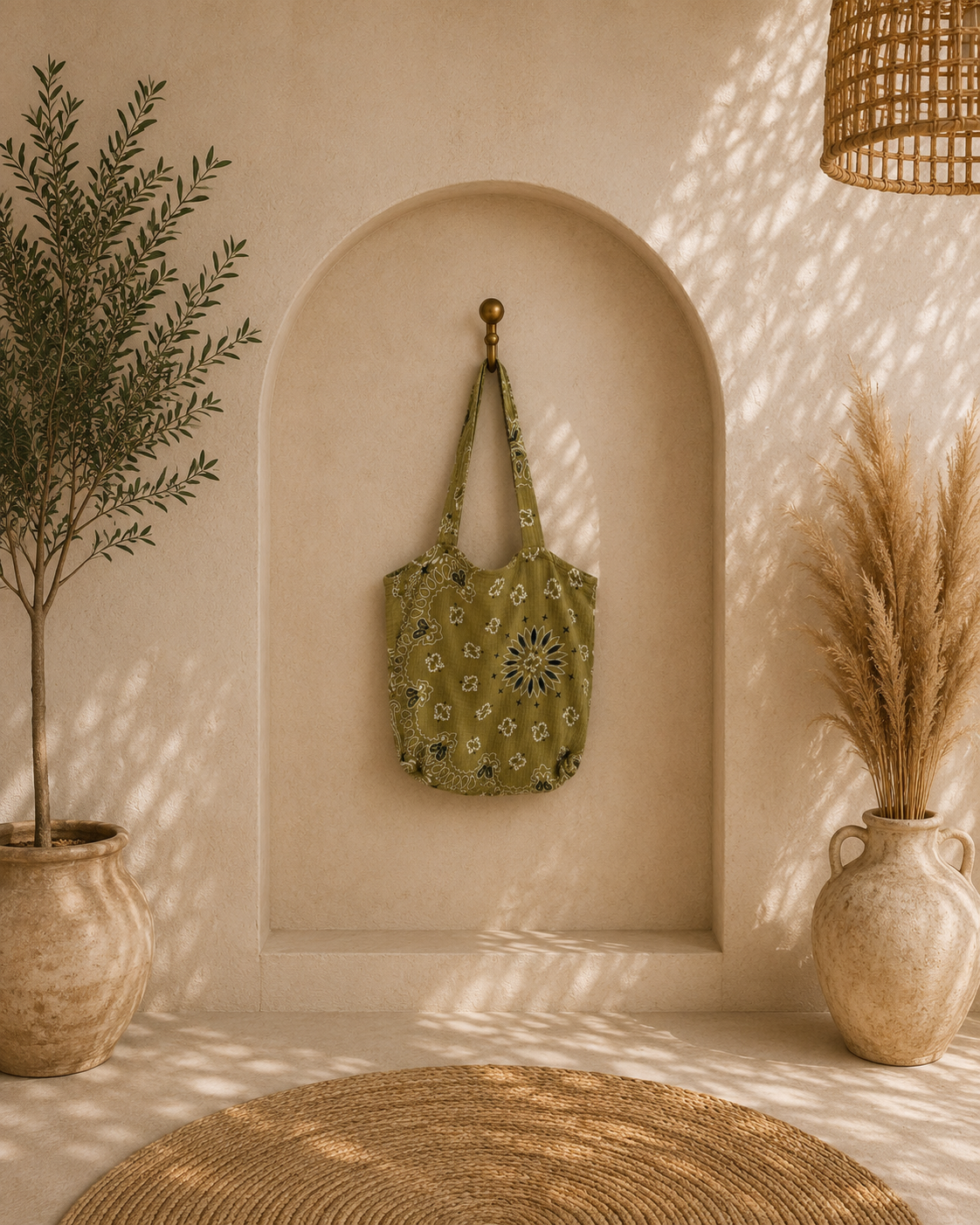 BANDANA COTTON TOTE BAG