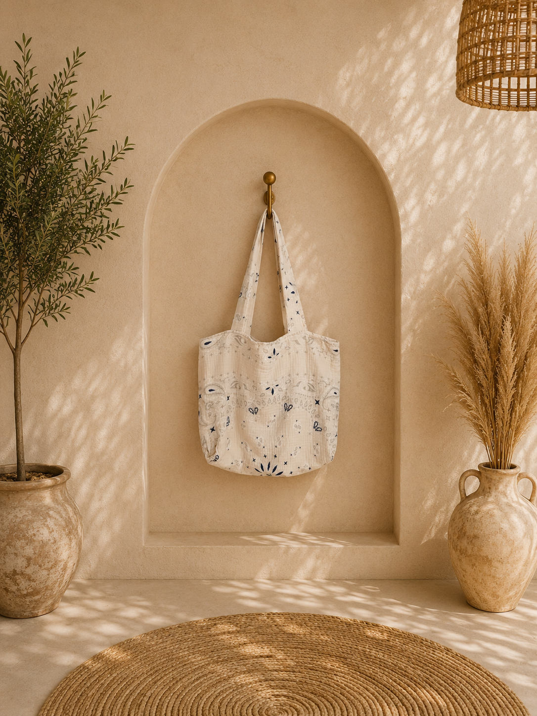 BANDANA COTTON TOTE BAG