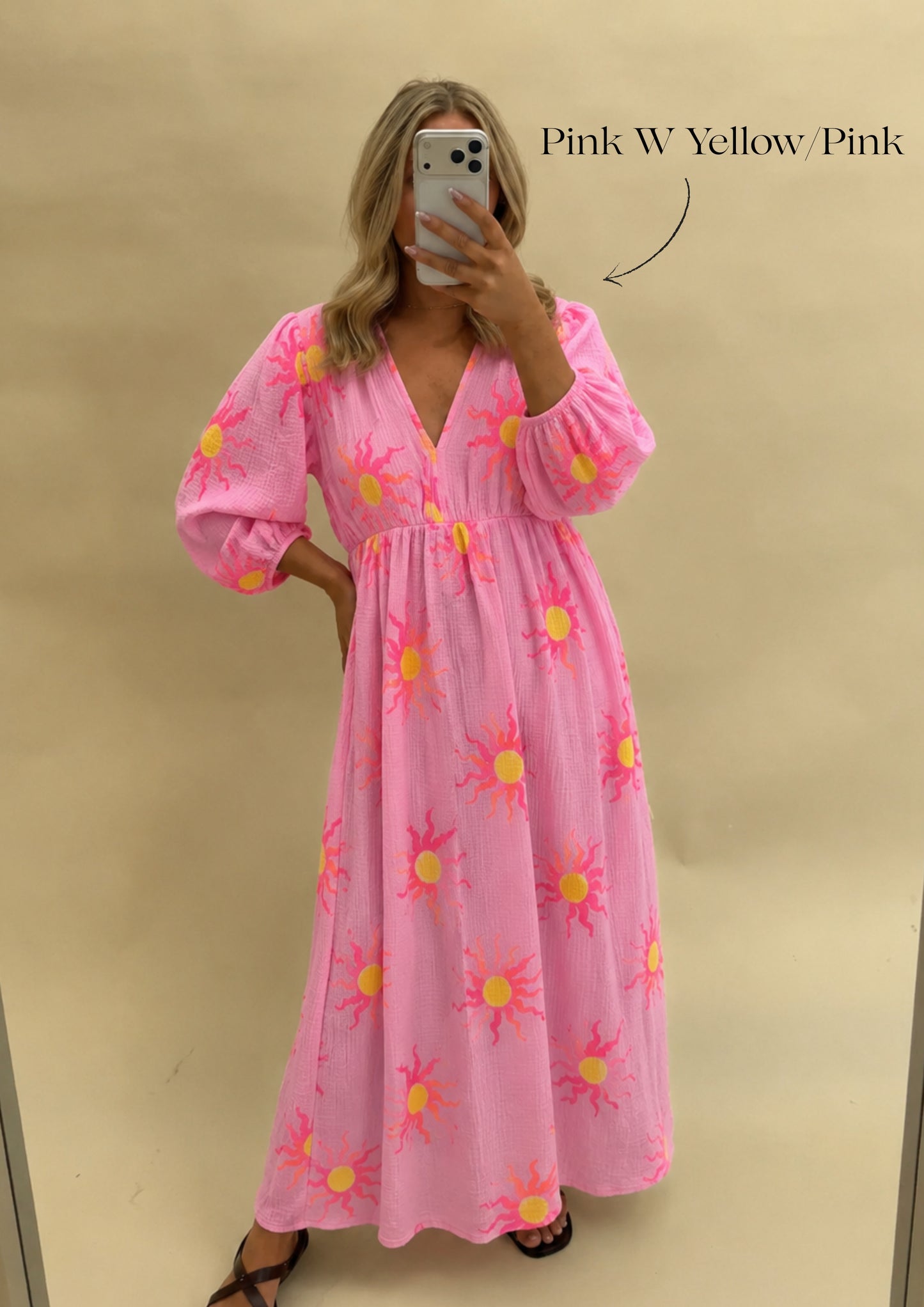 SUMMER SOLSTICE WITH SLEEVES 100% COTTON