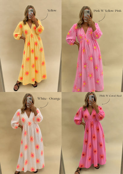SUMMER SOLSTICE WITH SLEEVES 100% COTTON