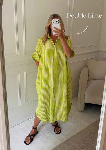 Kaftan Inspired Cotton Dress