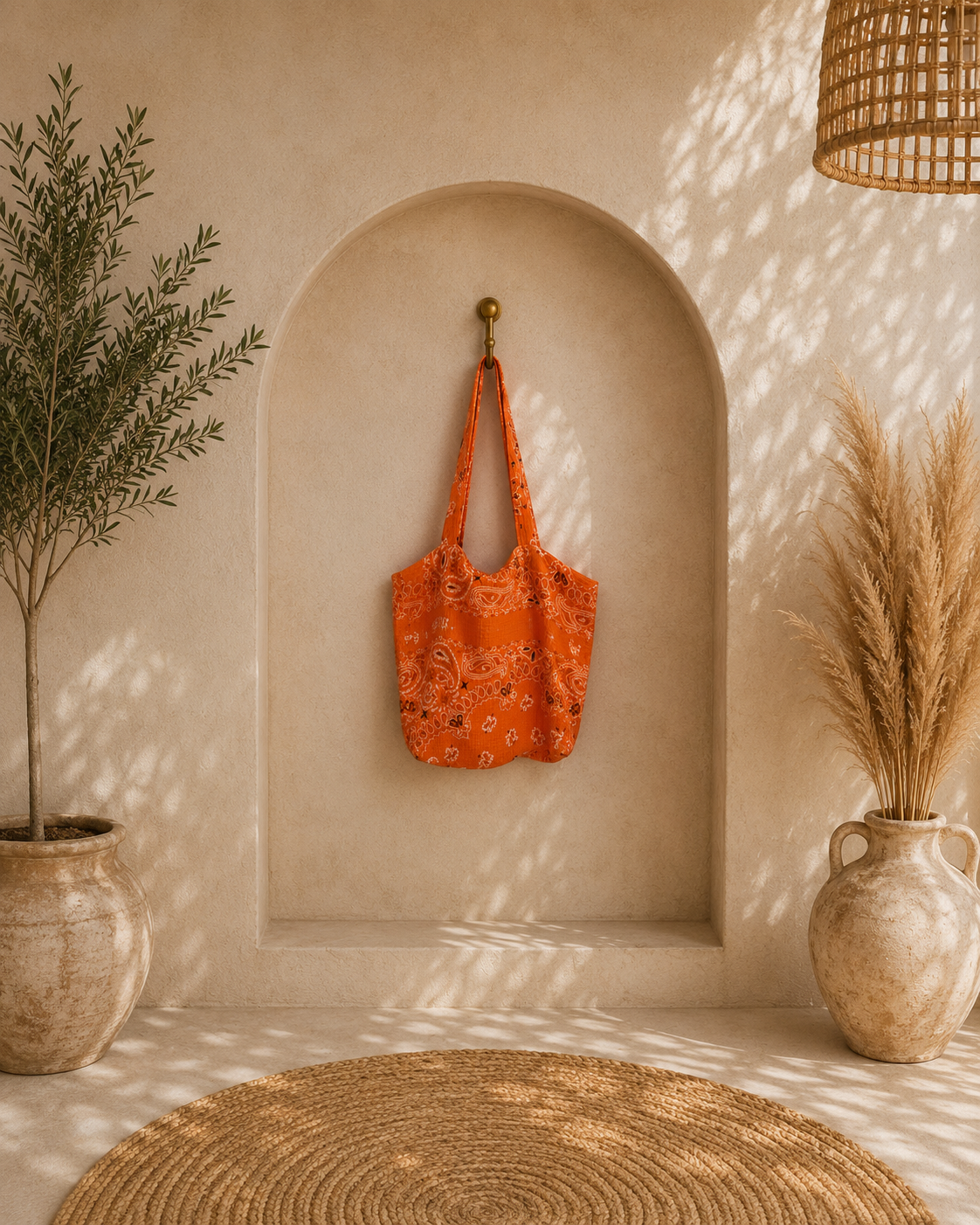 BANDANA COTTON TOTE BAG