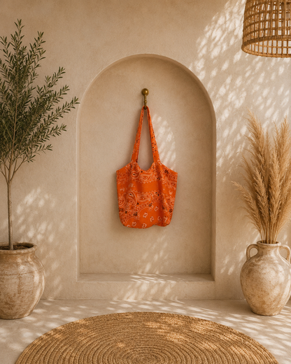 BANDANA COTTON TOTE BAG