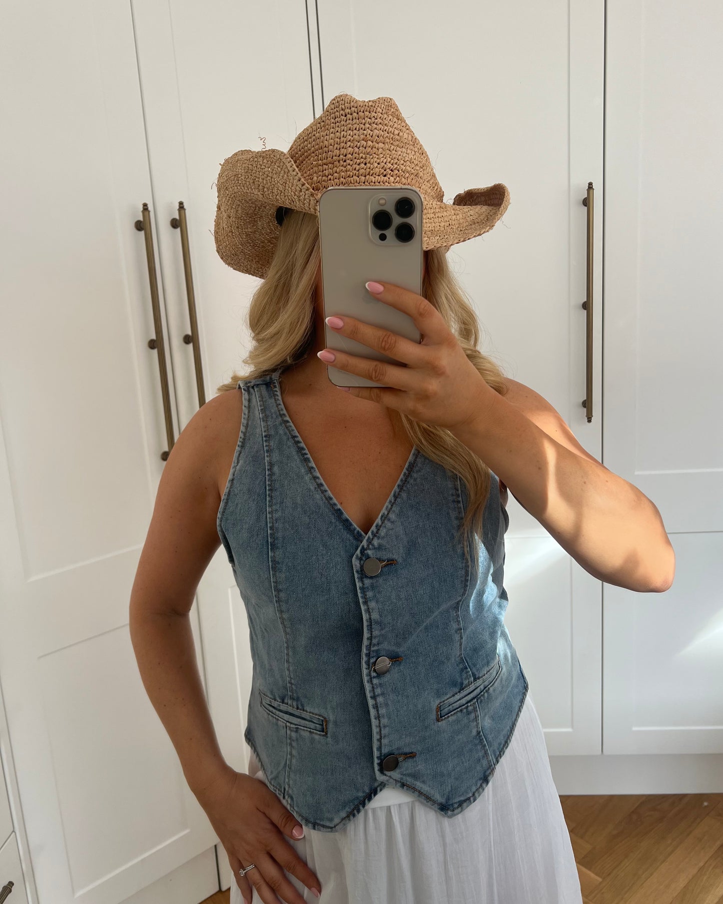 DENIM WAISTCOAT