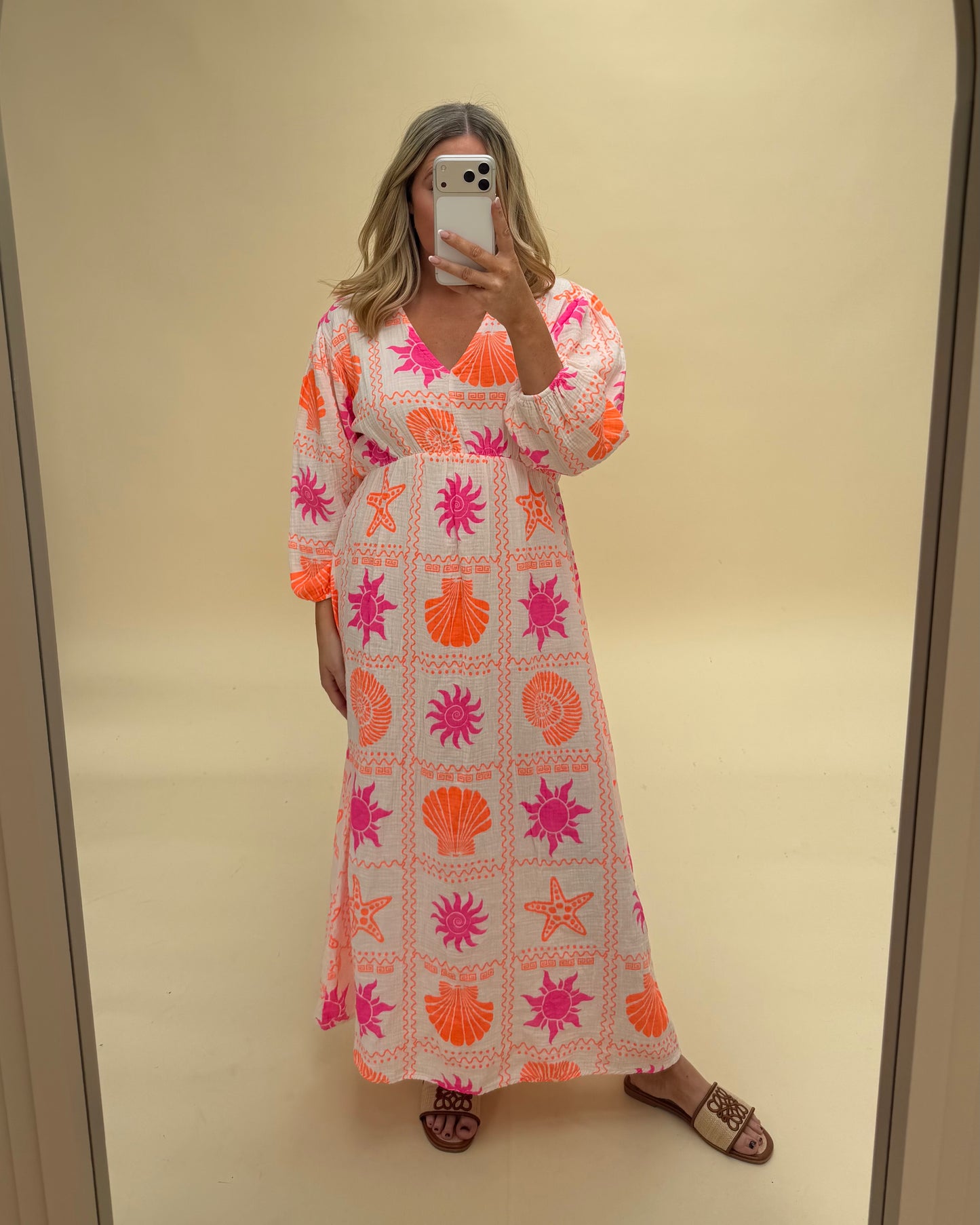 SEASHELL CHEESE CLOTH DRESSES