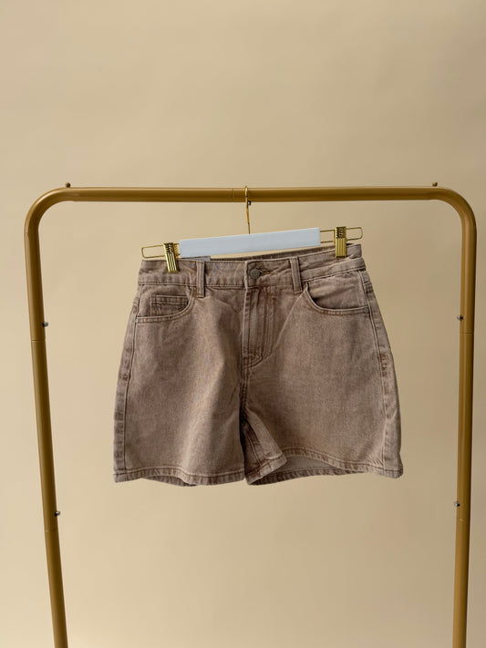 STRETCH DENIM SHORTS