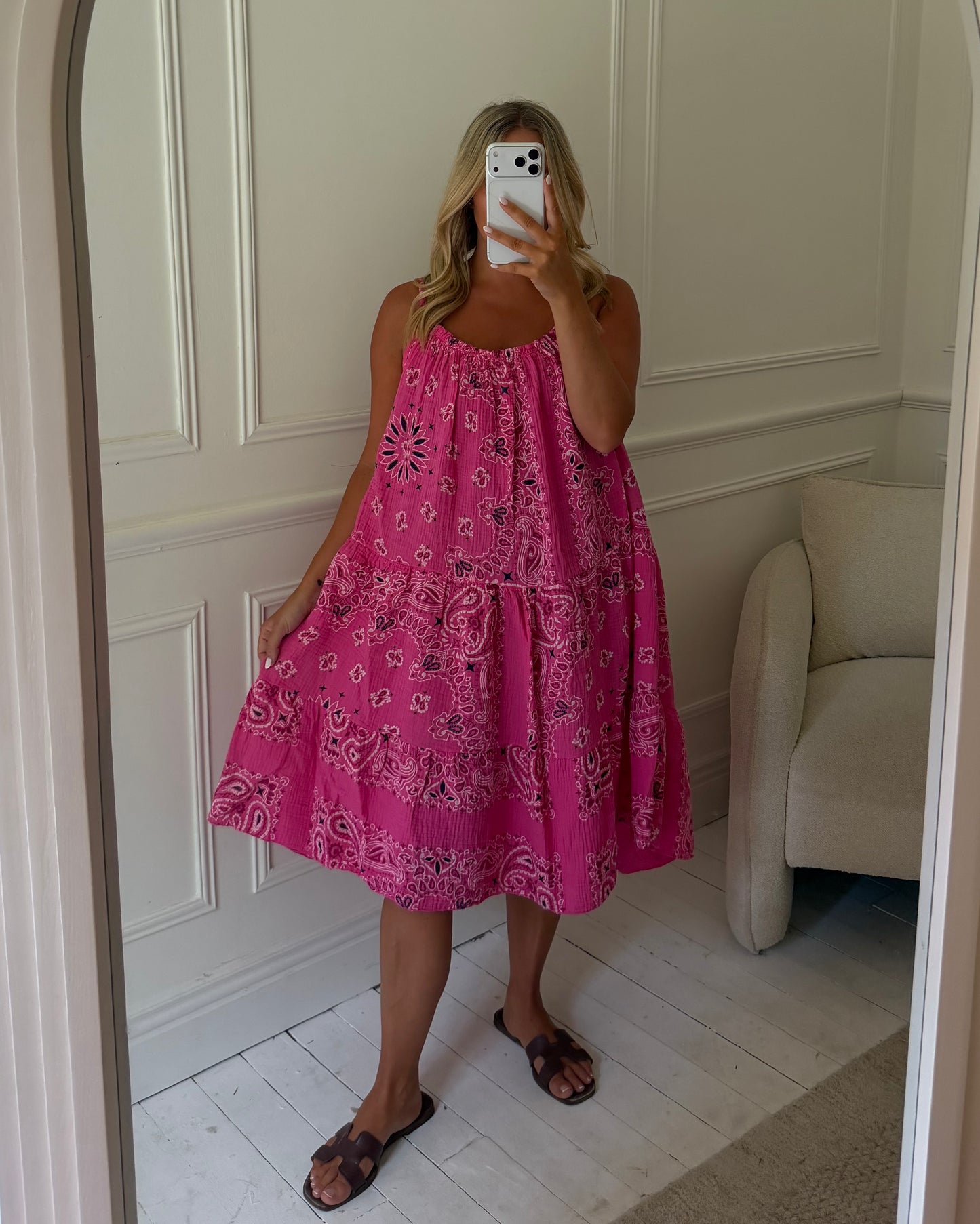 COTTON SUMMER DRESS 100% COTTON