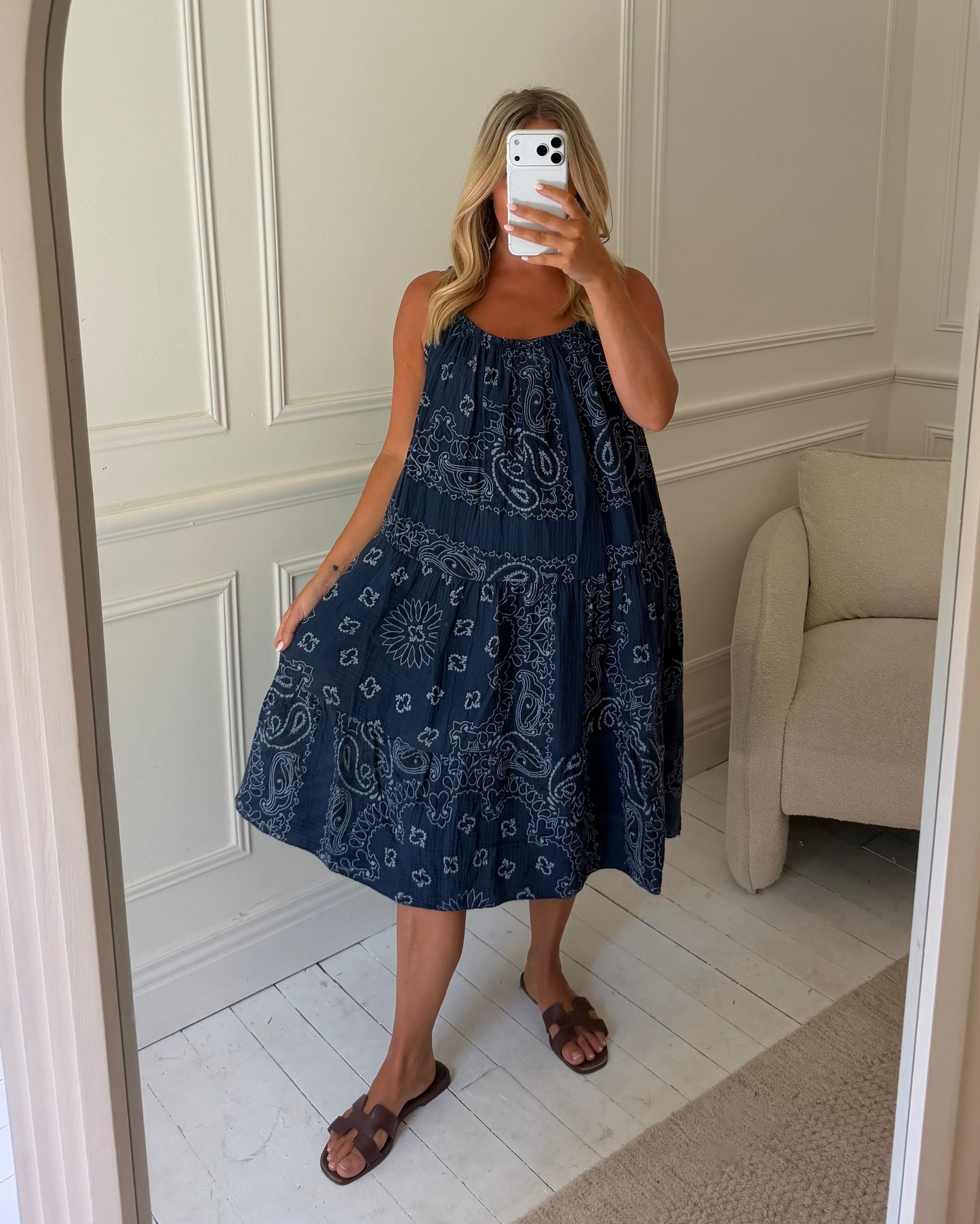 COTTON SUMMER DRESS 100% COTTON