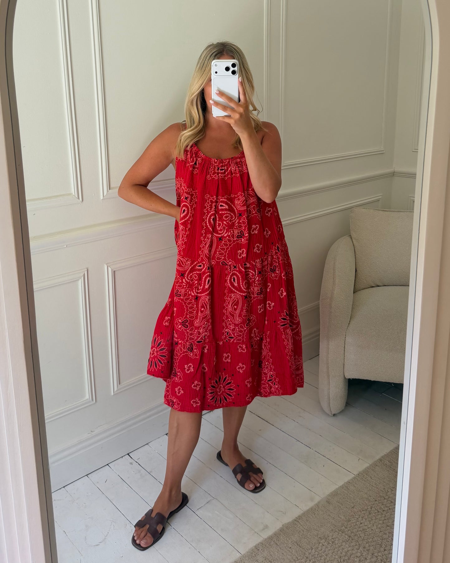 COTTON SUMMER DRESS 100% COTTON