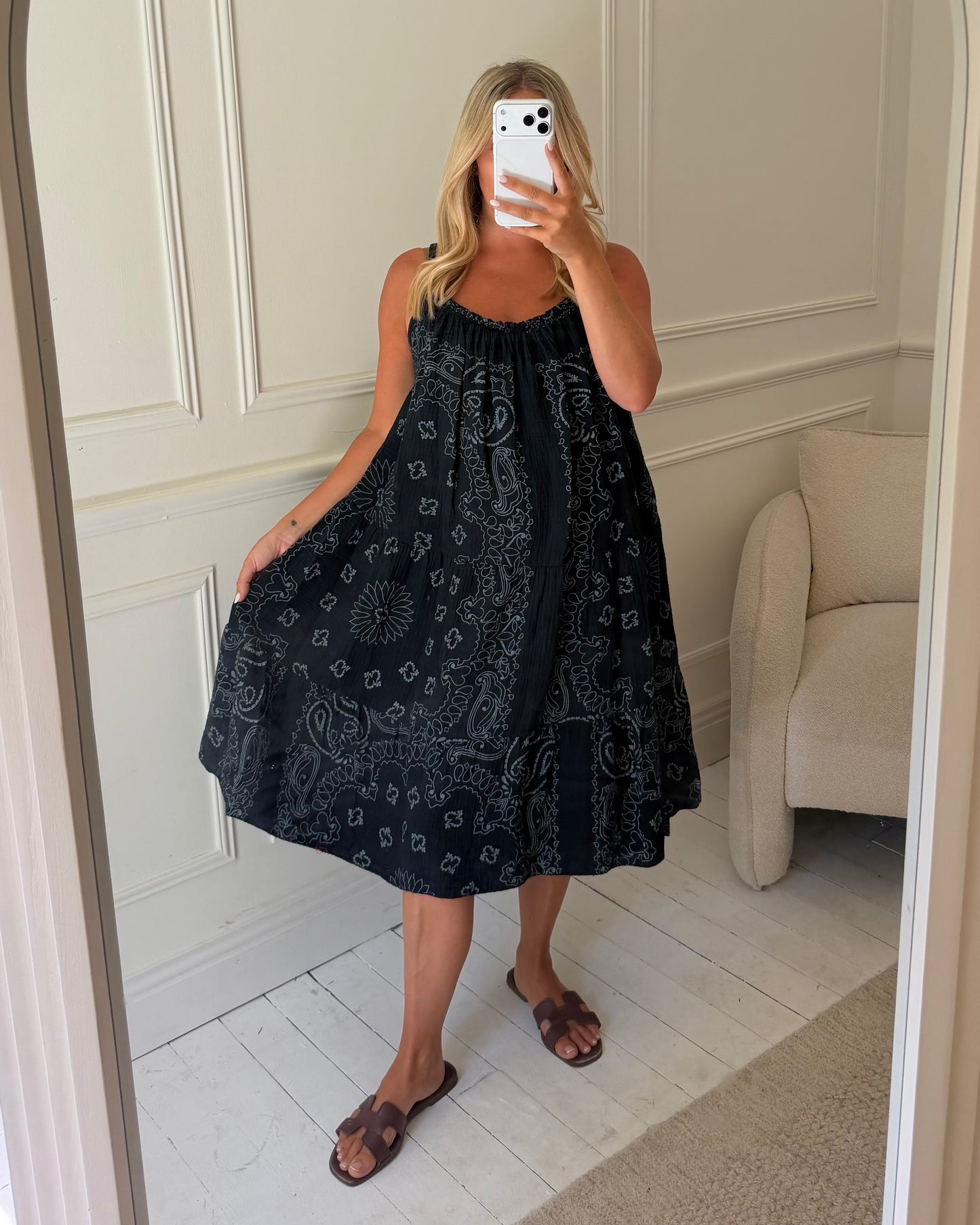 COTTON SUMMER DRESS 100% COTTON