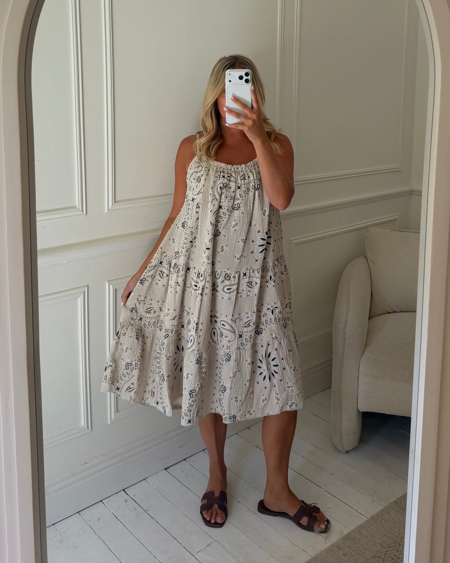 COTTON SUMMER DRESS 100% COTTON