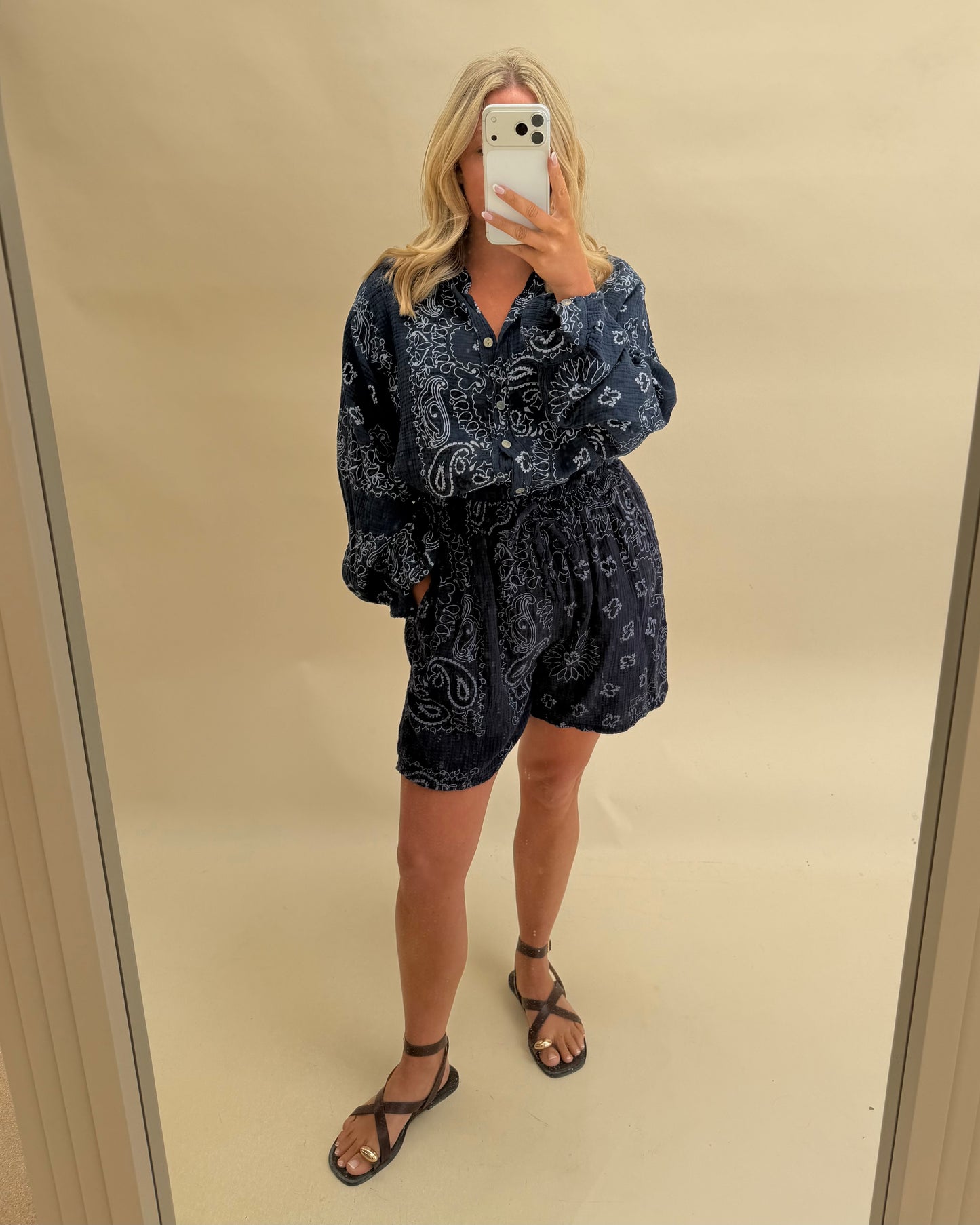 Bandana Short & Shirt Set