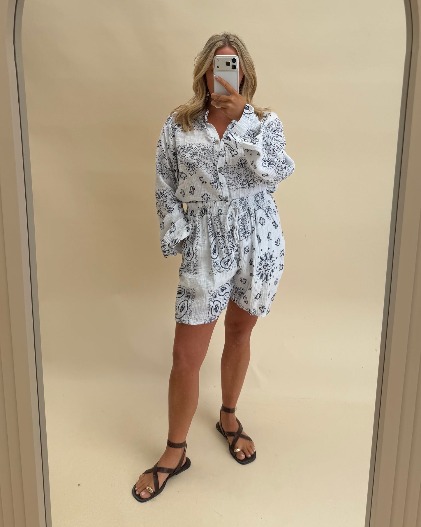 Bandana Short & Shirt Set