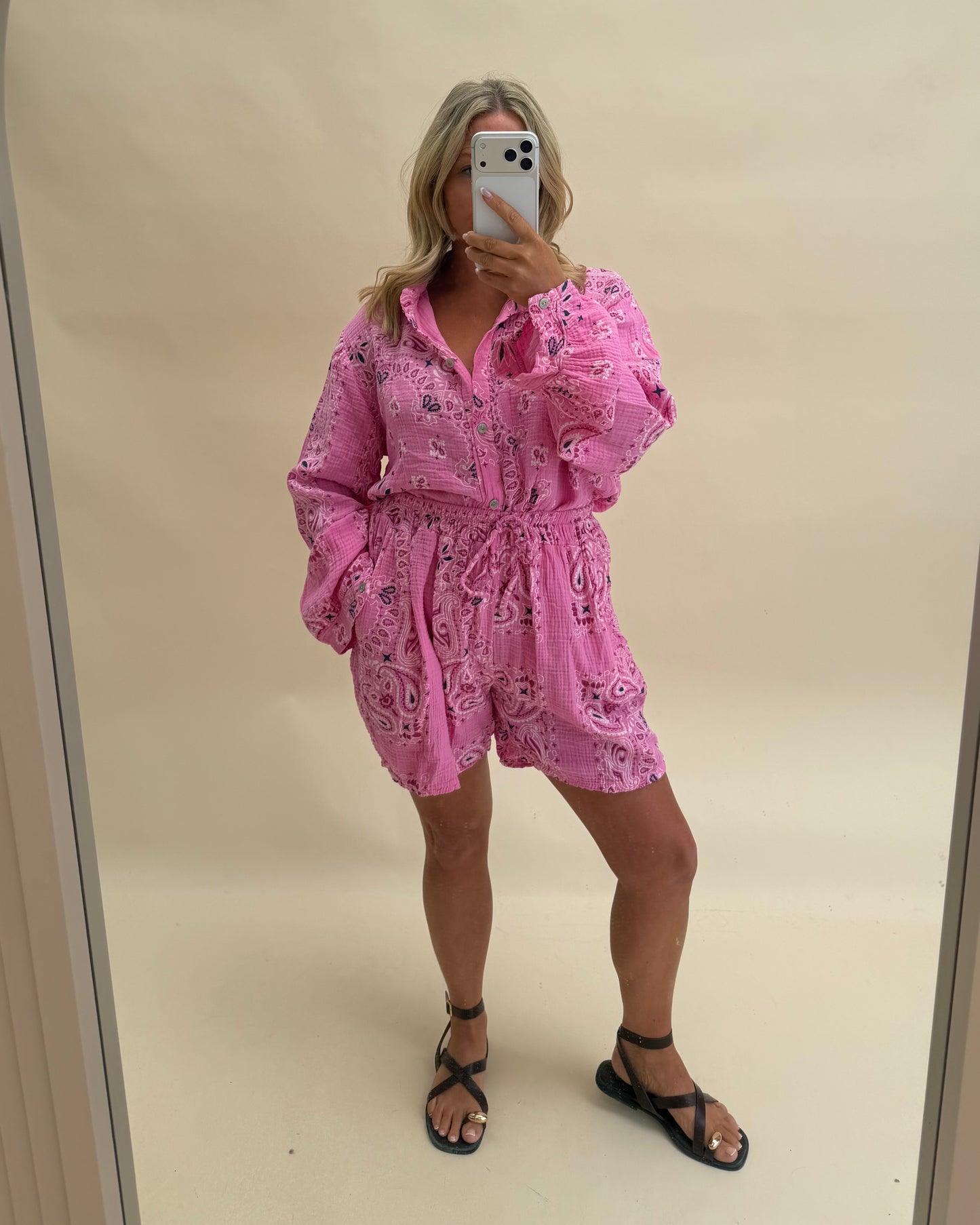 Bandana Short & Shirt Set