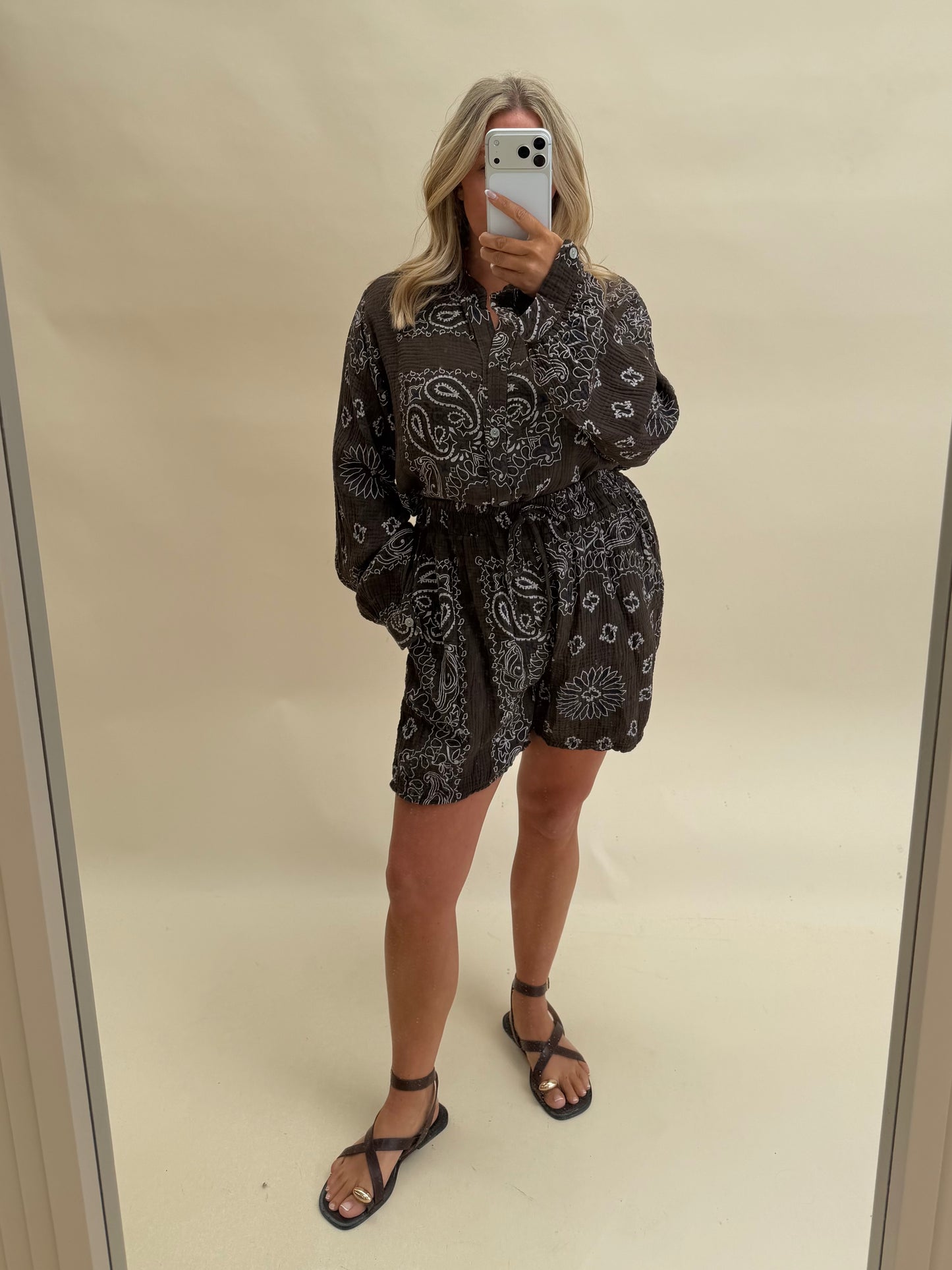 Bandana Short & Shirt Set