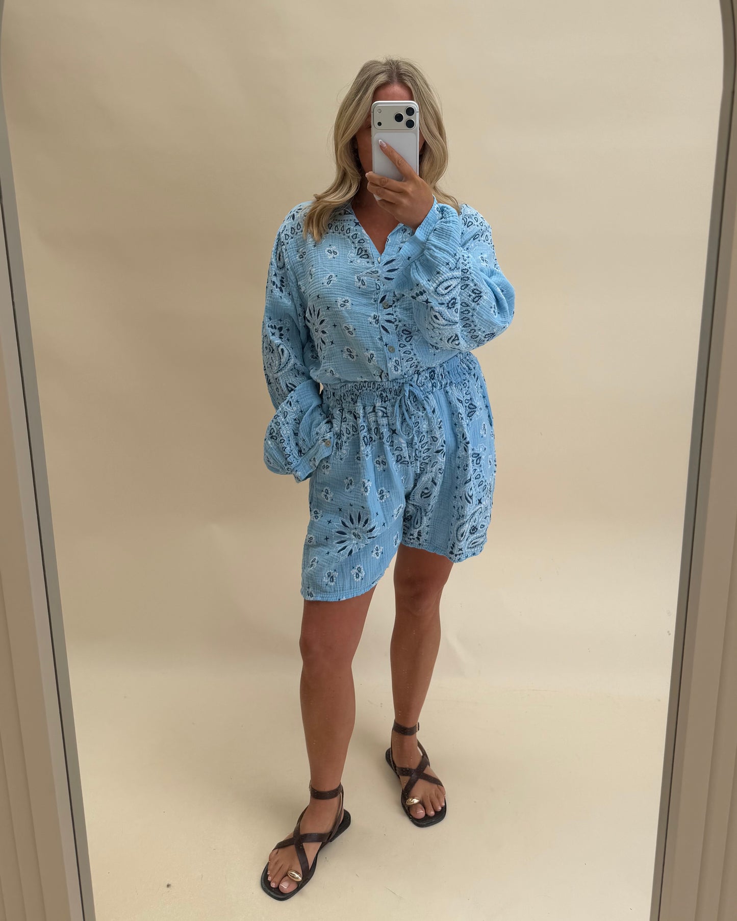 Bandana Short & Shirt Set