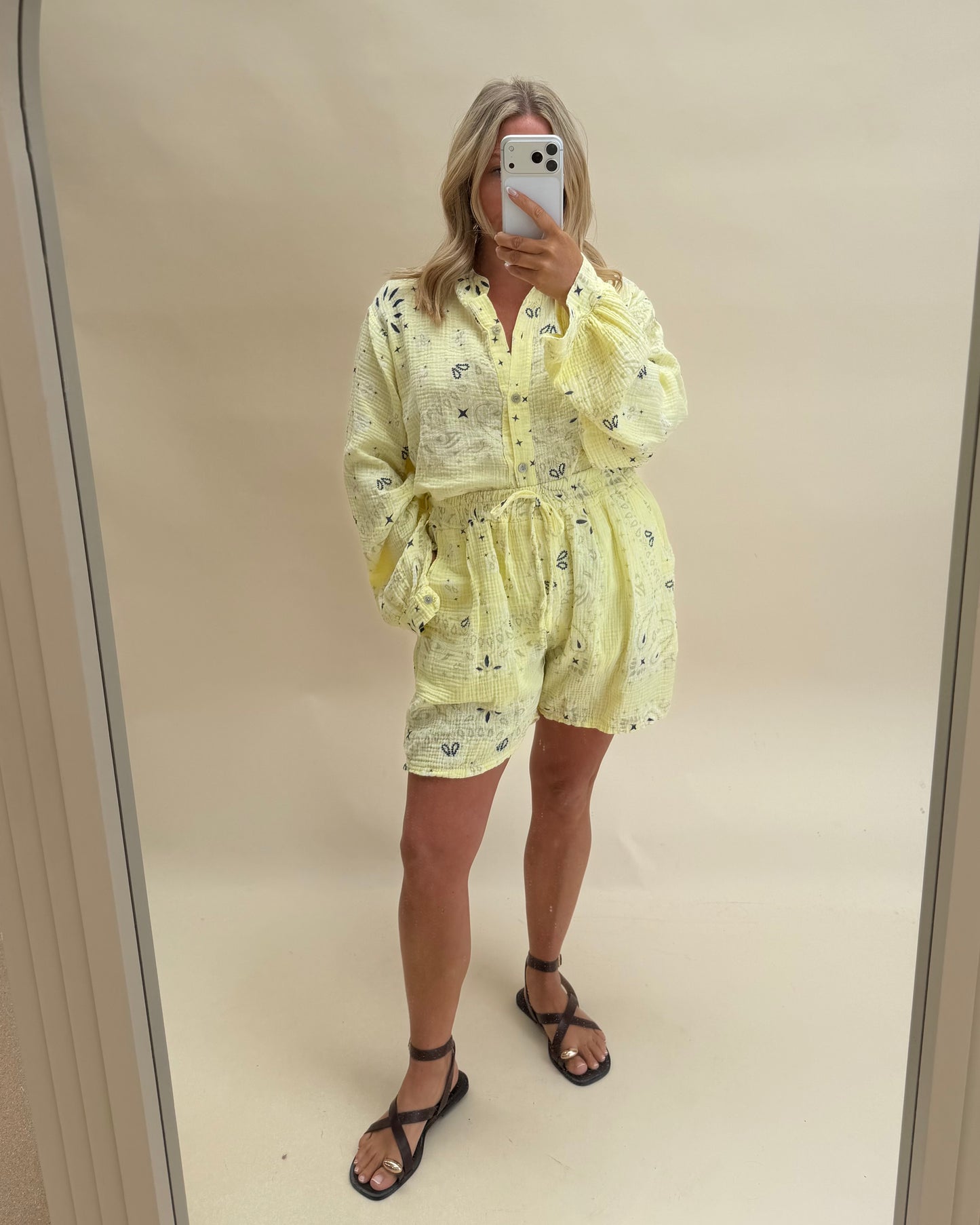 Bandana Short & Shirt Set