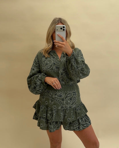 BANDANA SHORT CO-ORD