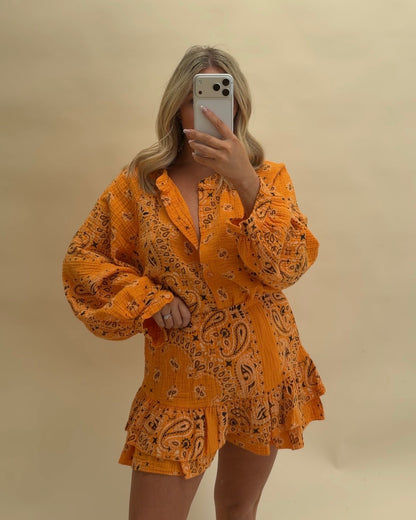 BANDANA SHORT CO-ORD