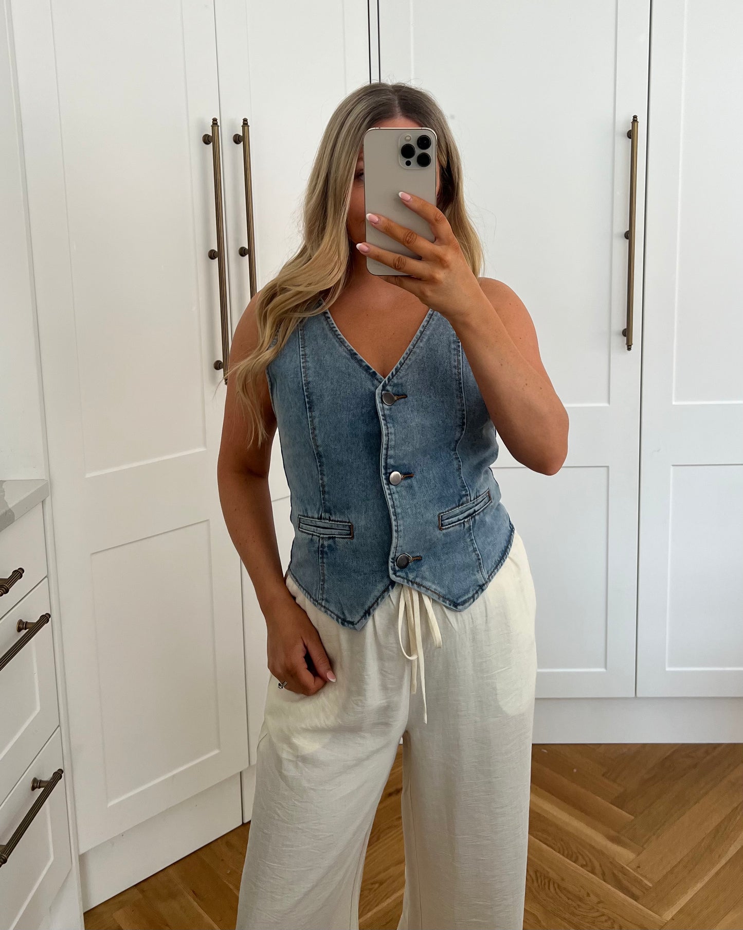 DENIM WAISTCOAT