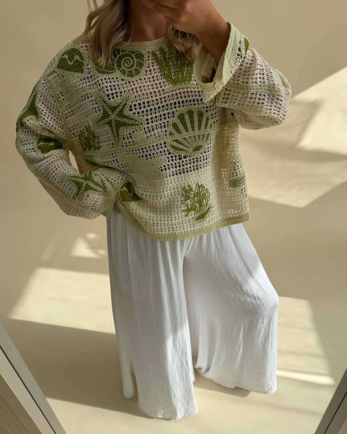 CROCHET SHELL INSPIRED TOPS