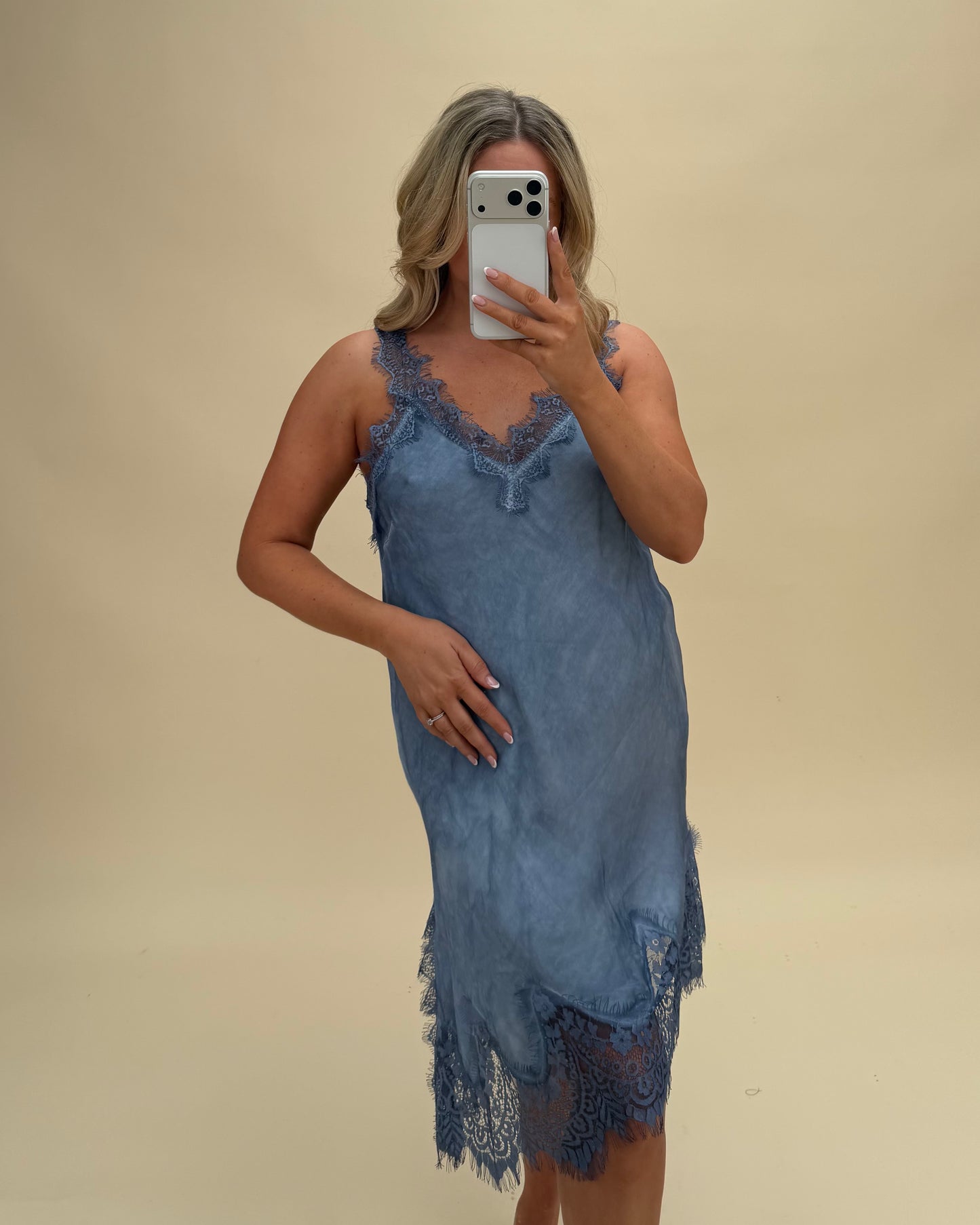 MINI LUXE LACE DRESS