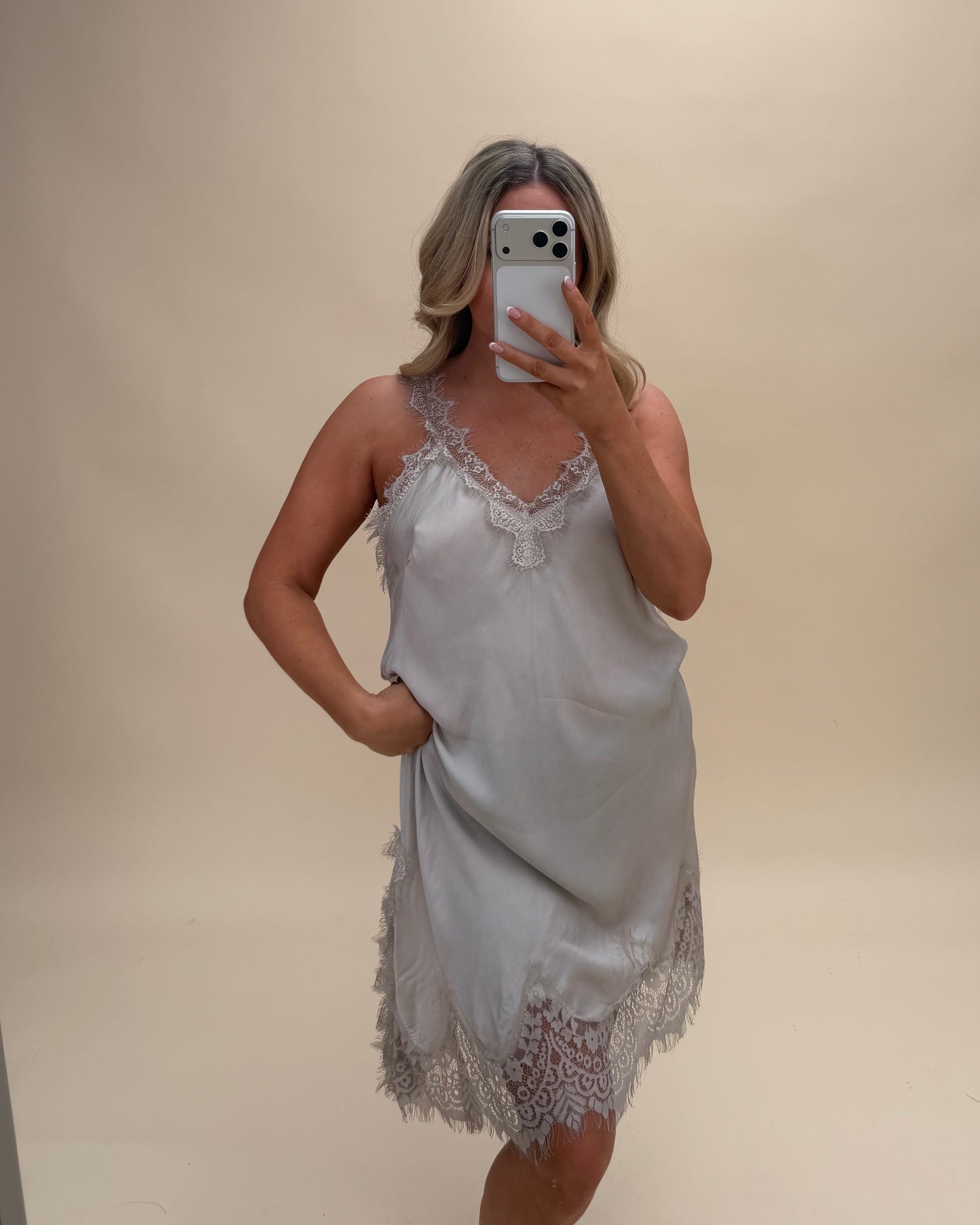 MINI LUXE LACE DRESS