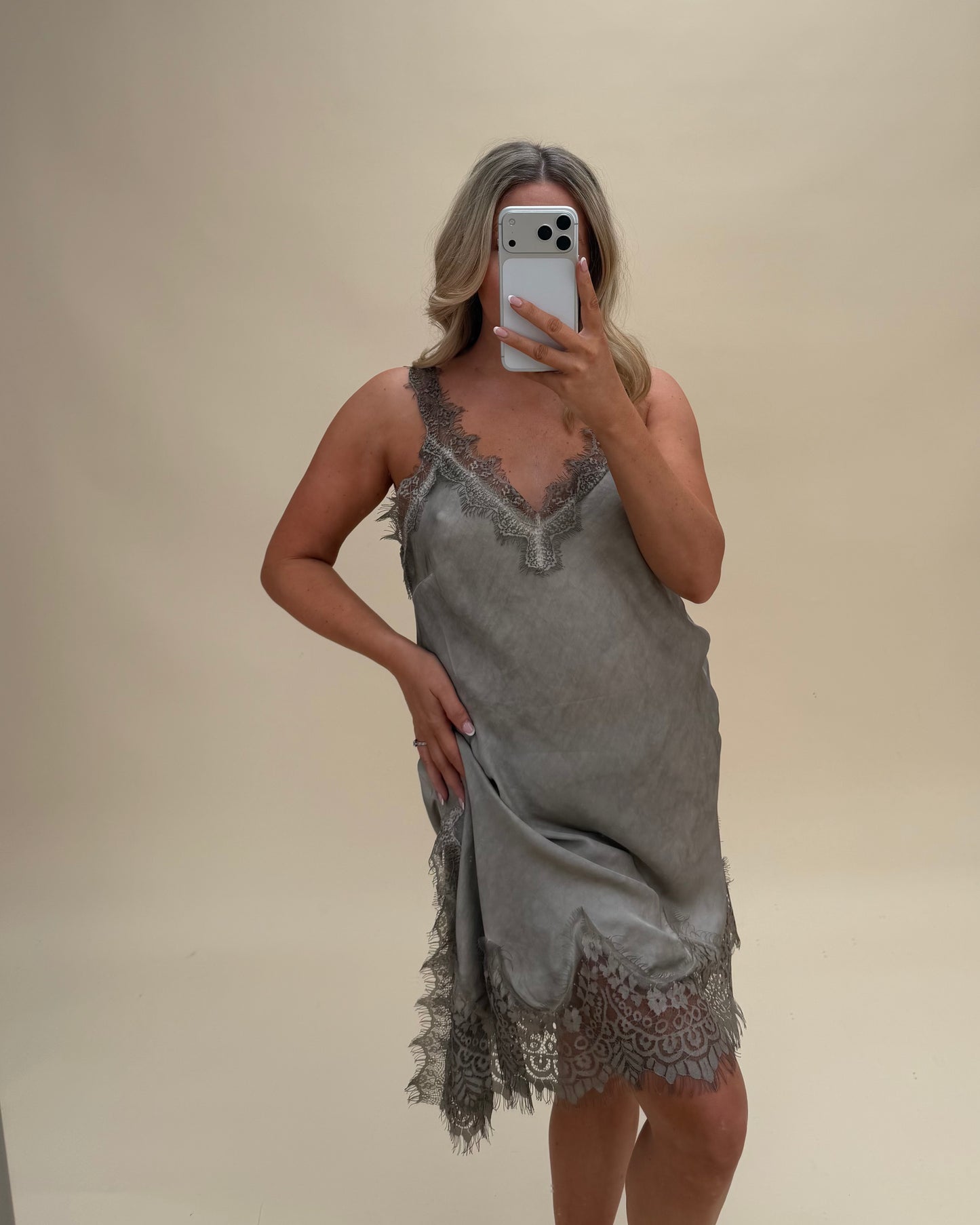 MINI LUXE LACE DRESS