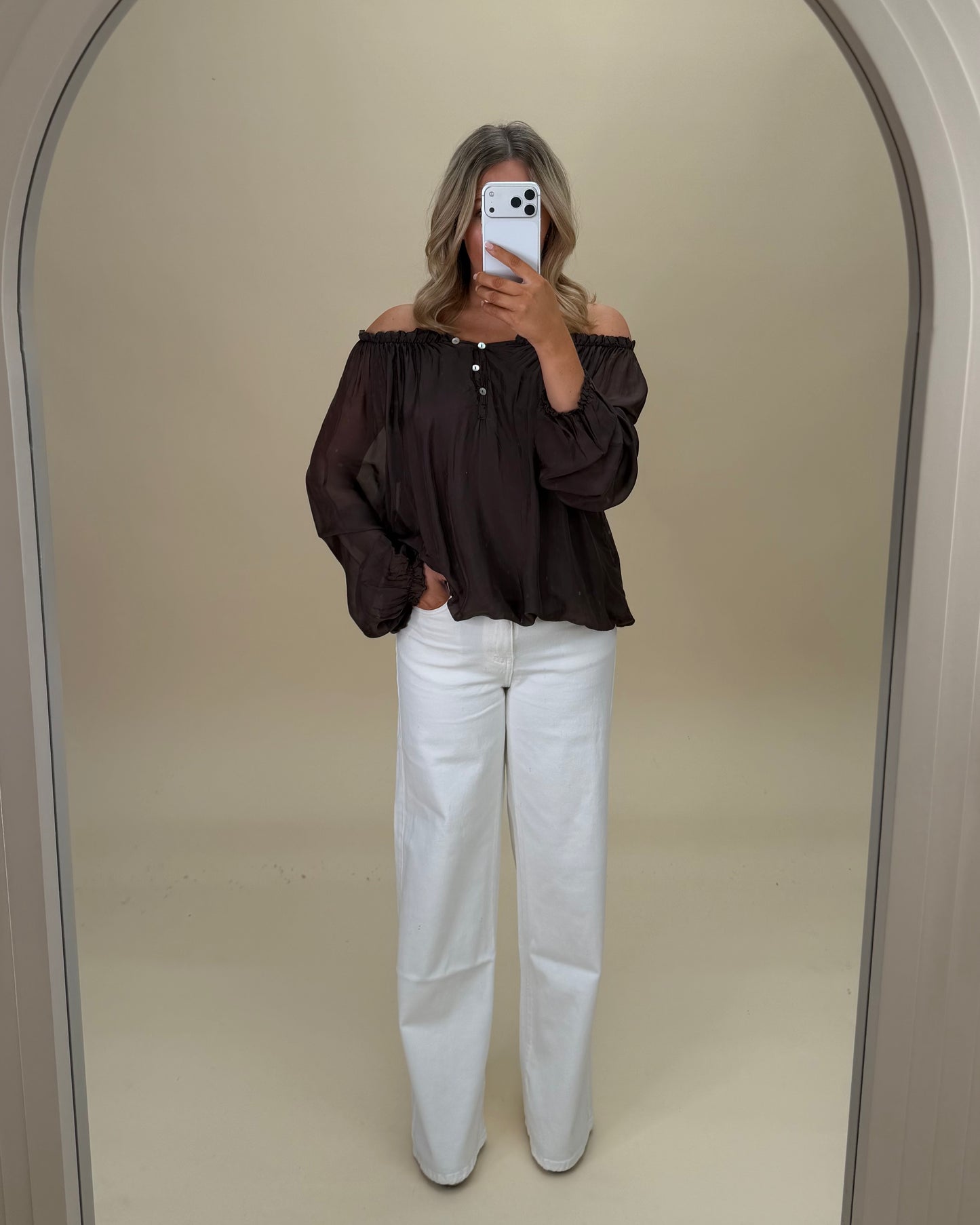 WIDE LEG DAD FIT JEANS