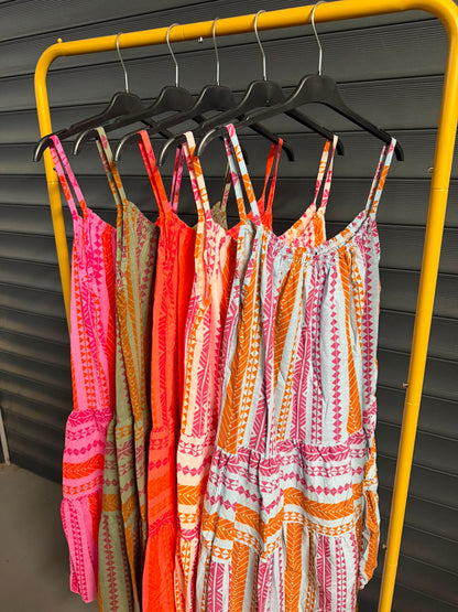 COTTON SUMMER DRESS 100% COTTON