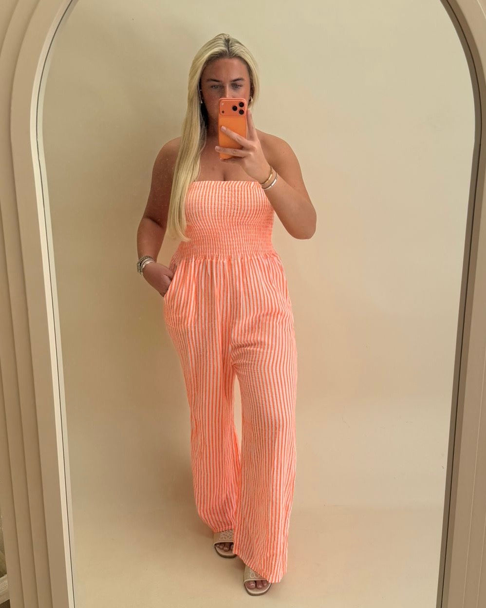 BANDEAU JUMPSUIT 100% COTTON